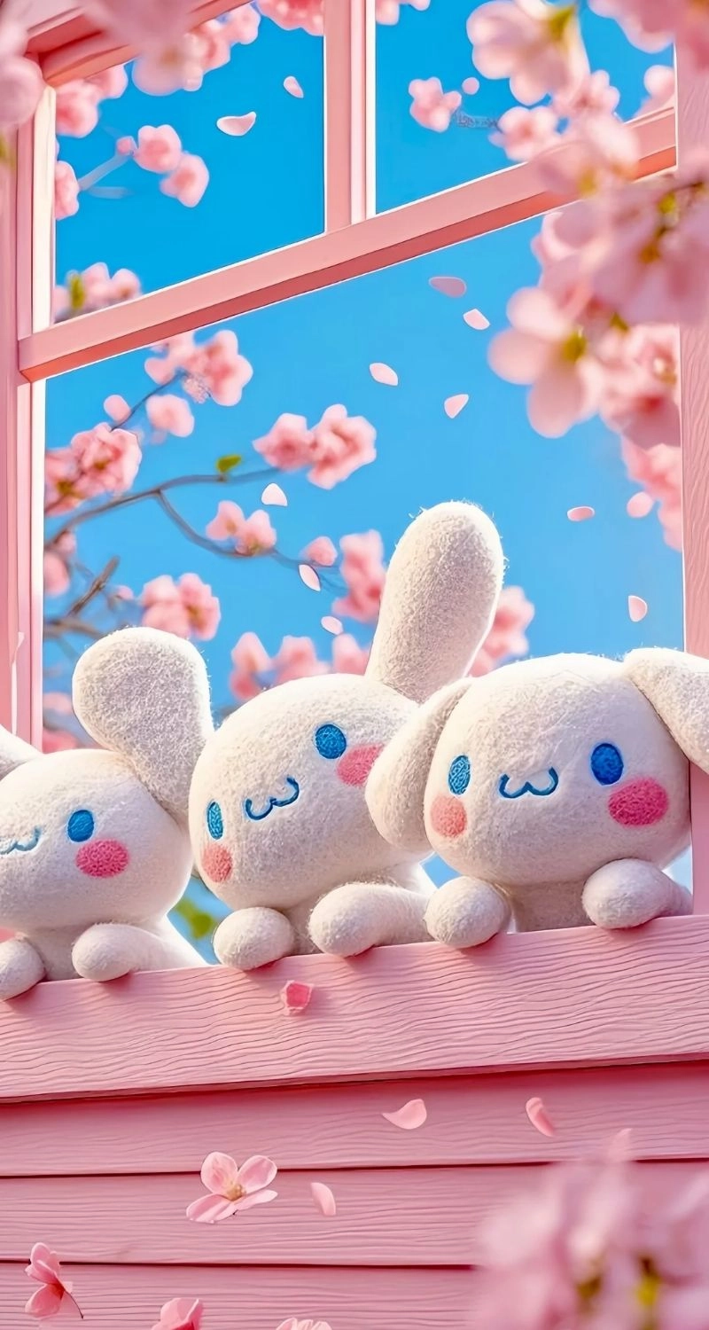 Hình nền cute Cinnamoroll 3D