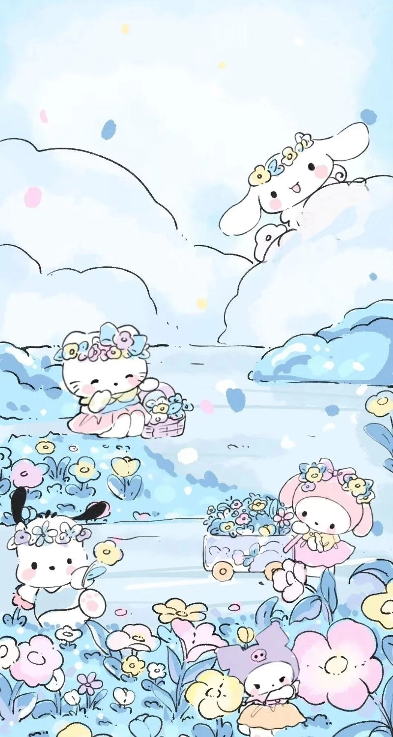 Ảnh nền chibi Cinnamoroll