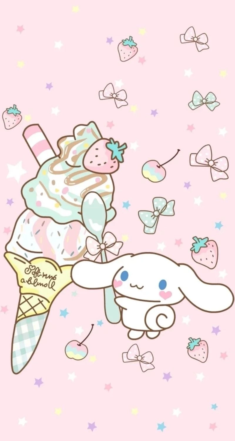 Hình nền Cinnamoroll đẹp cho smartphone