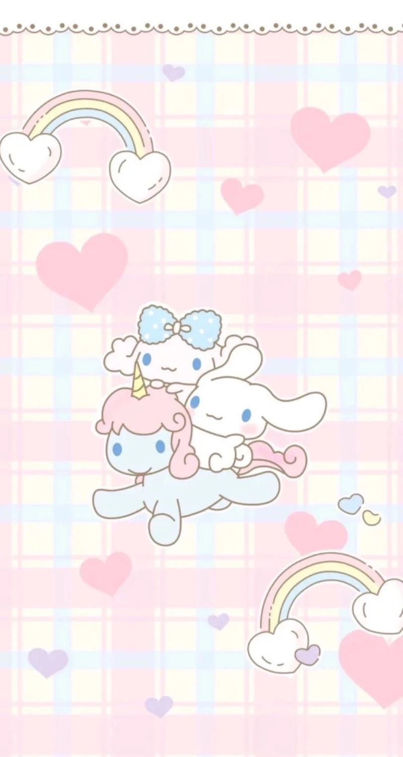 Hình nền Cinnamon cute màu pastel