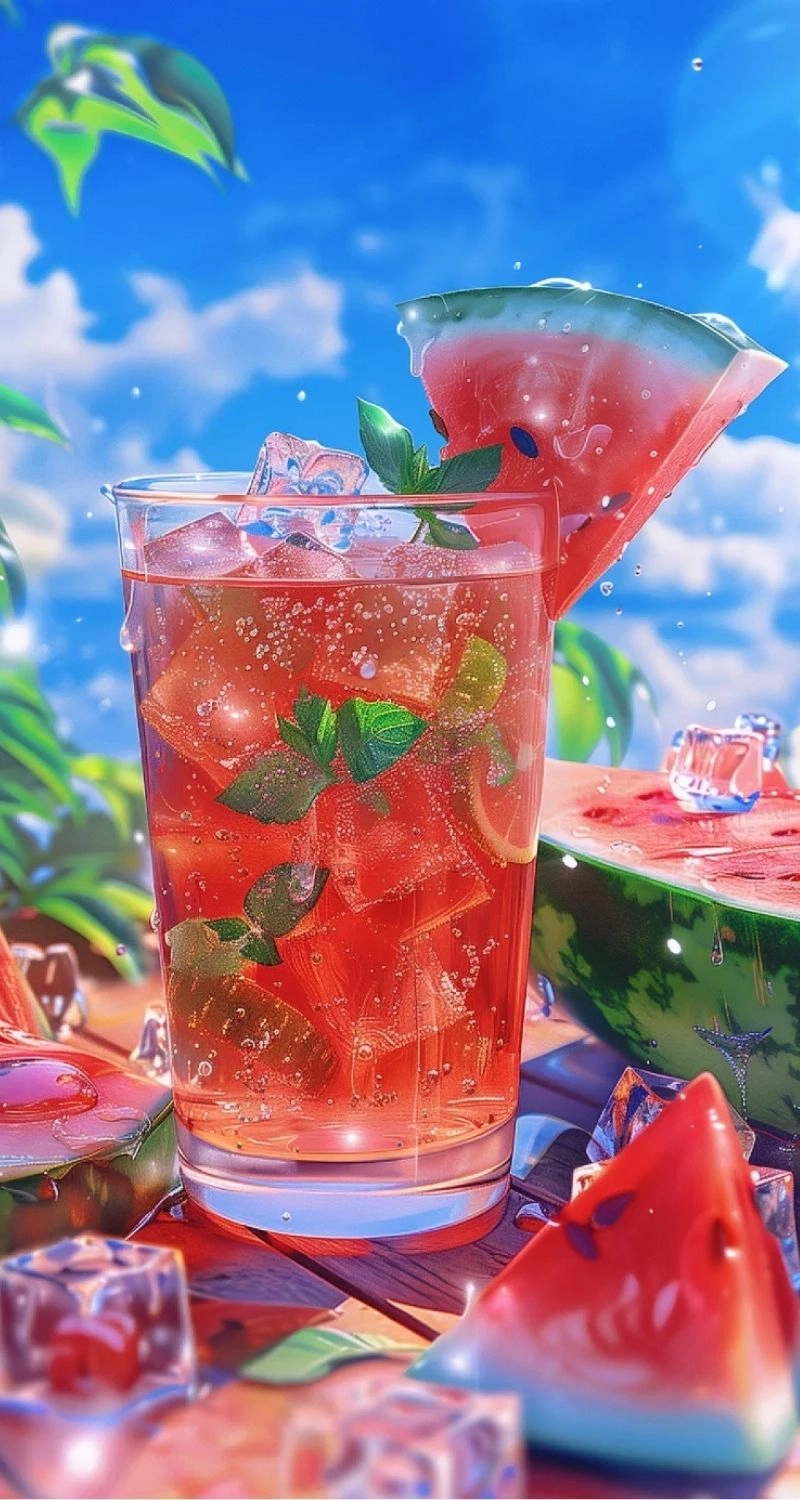 hình nền dưa hấu đẹp