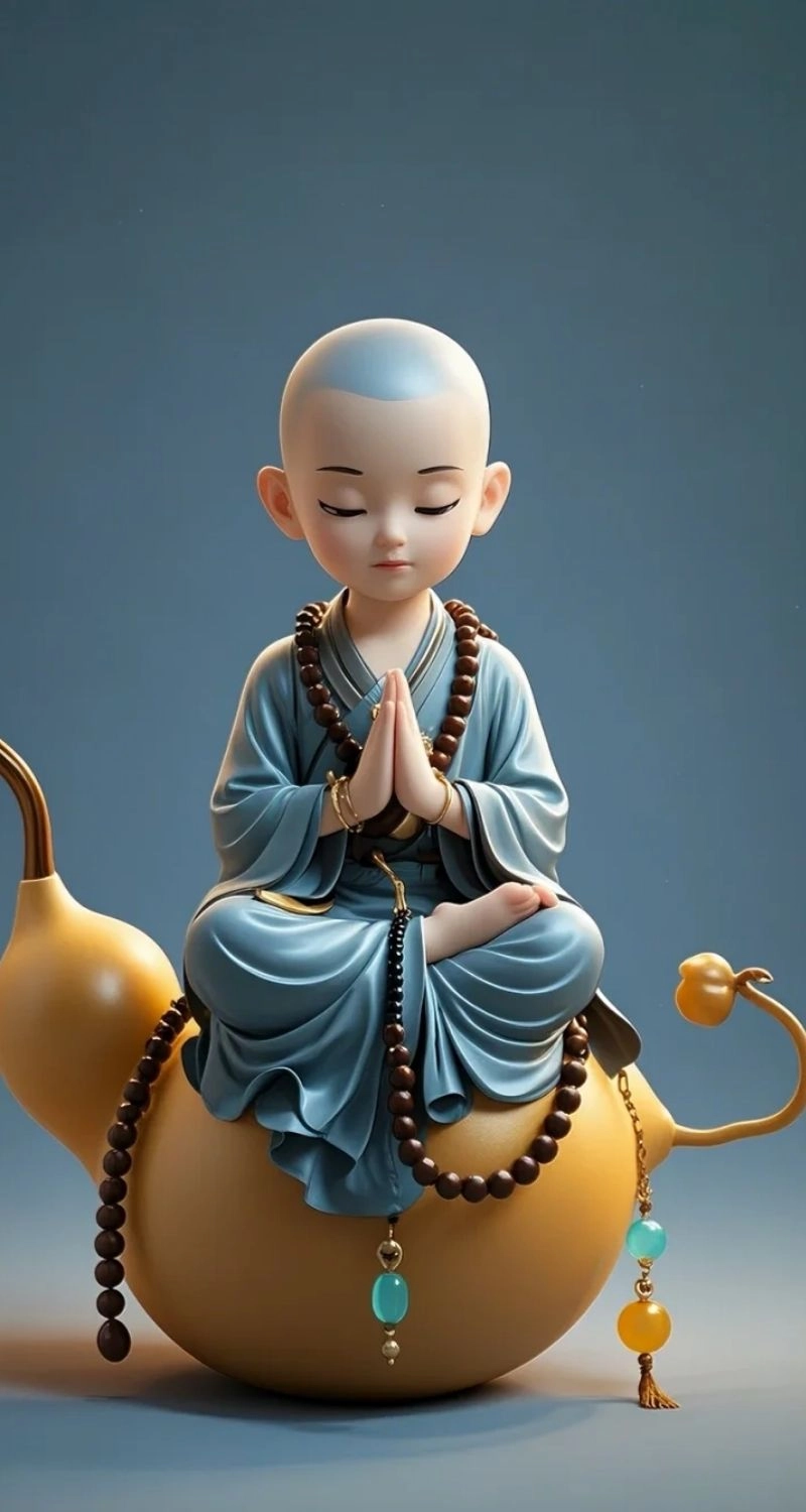 Hình nền chú tiểu cute dễ mến