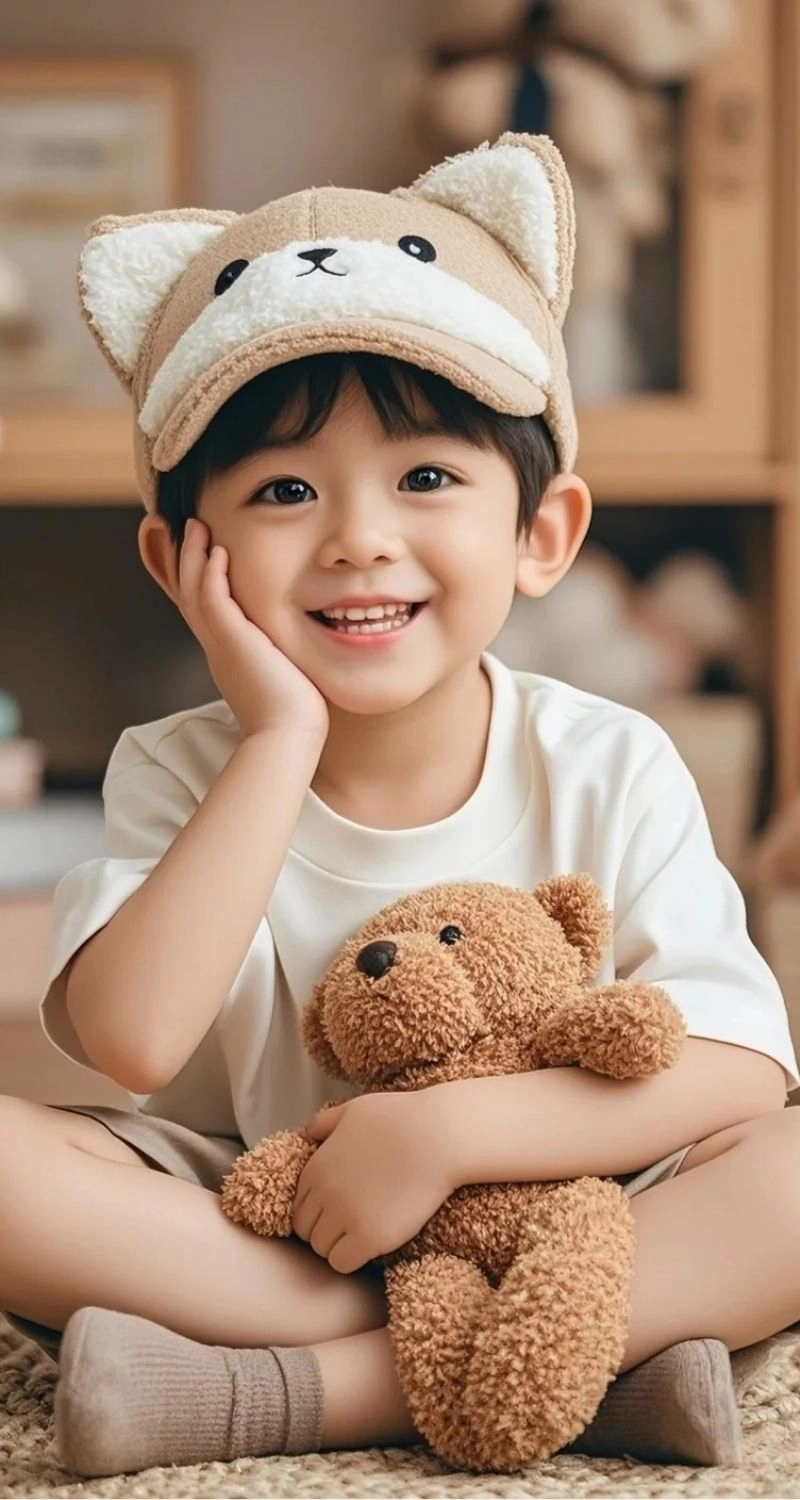Hình nền bé trai ngọt ngào