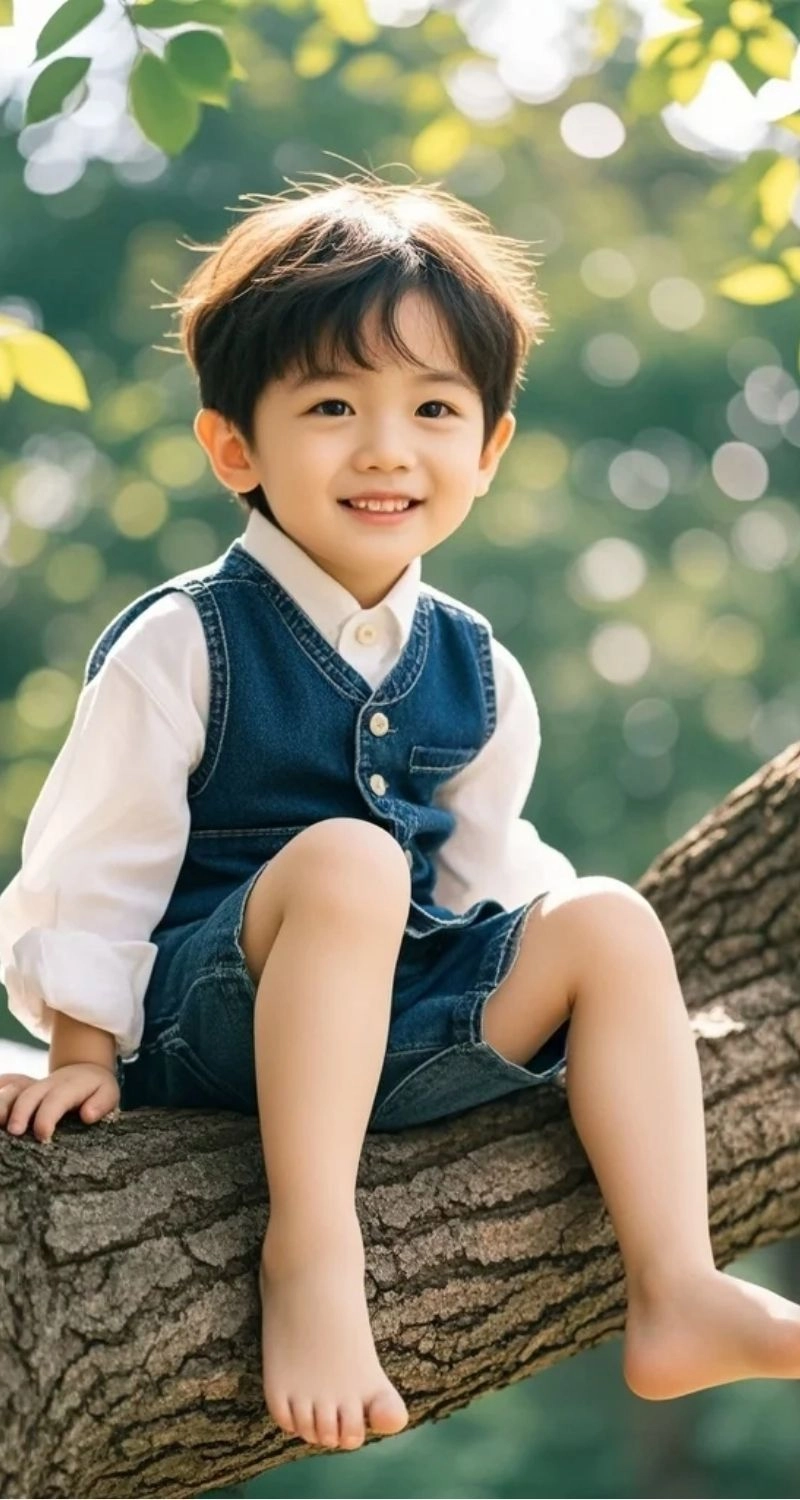 Hình nền bé trai dễ thương