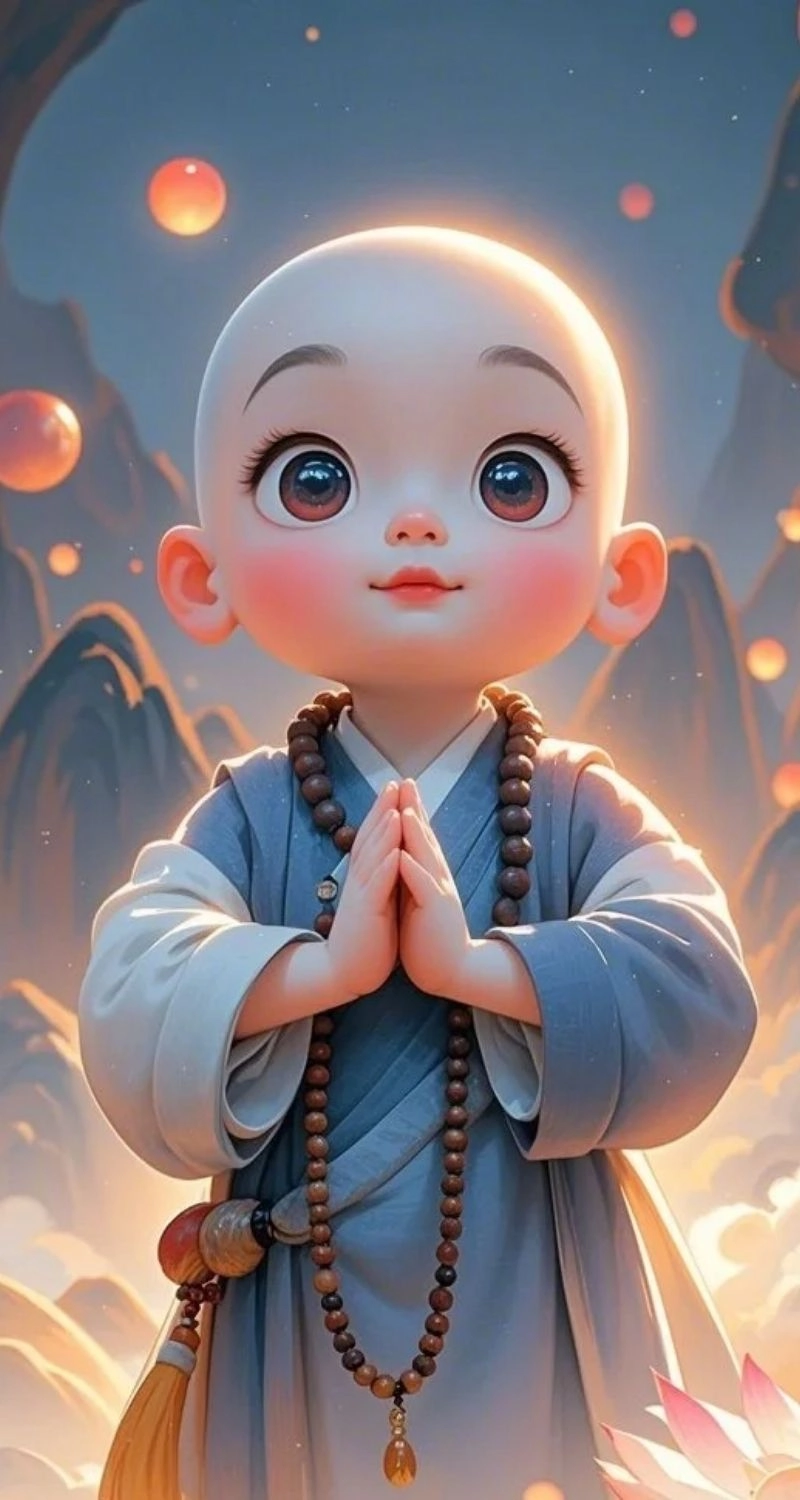 hình nền chú tiểu đẹp