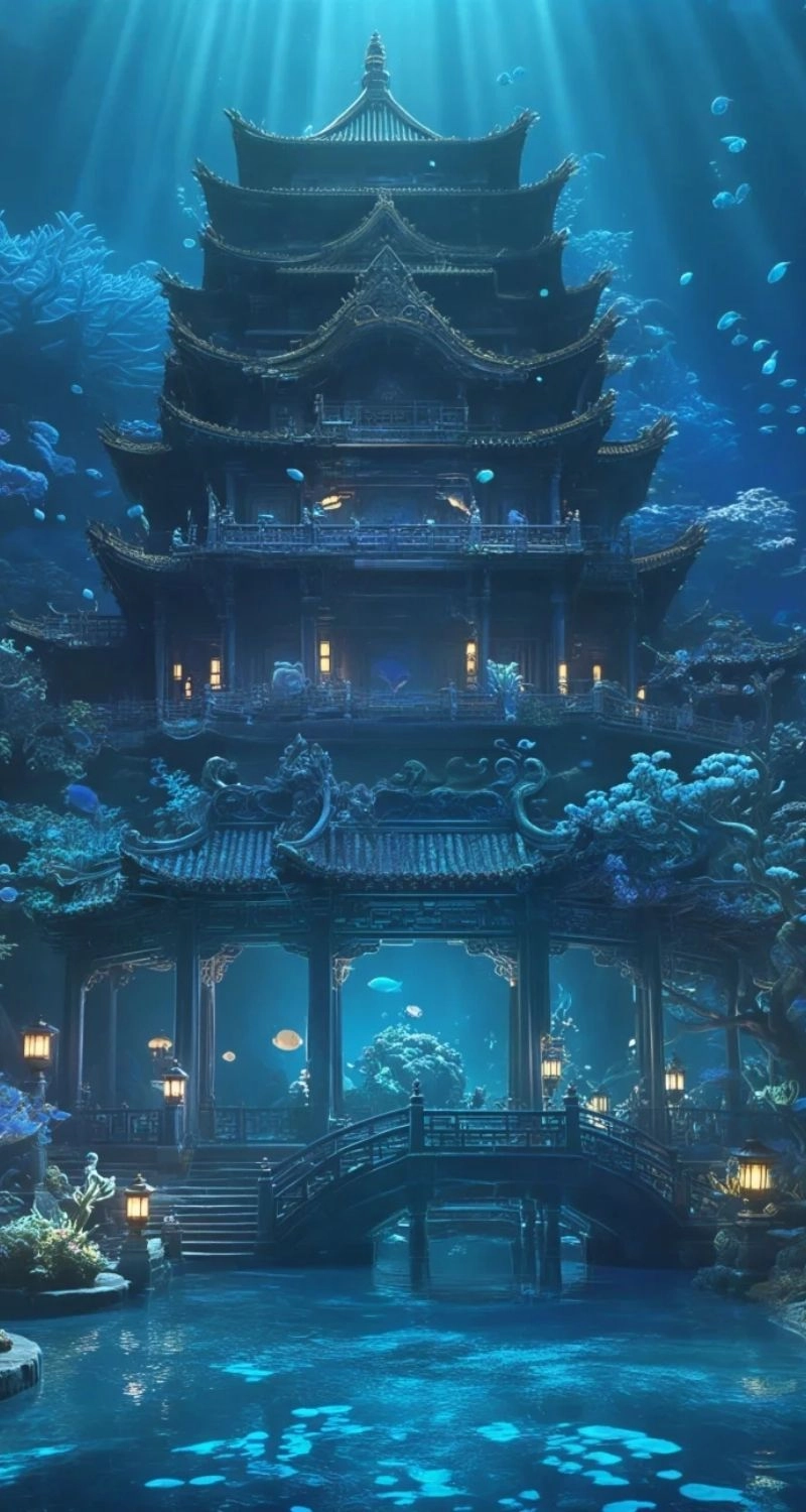 Wallpaper đại dương sâu thẳm