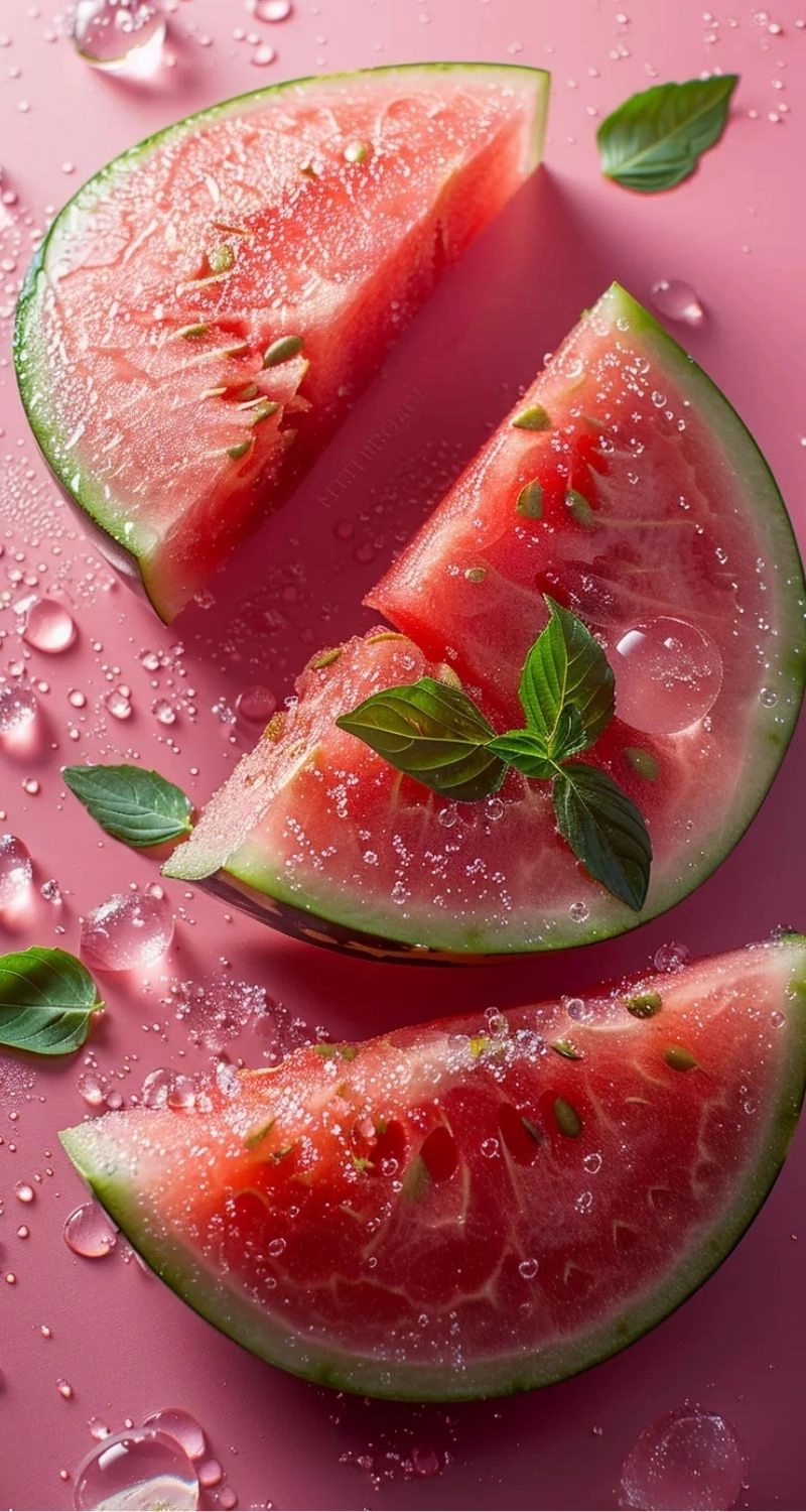 wallpaper dưa hấu dễ thương cho đt