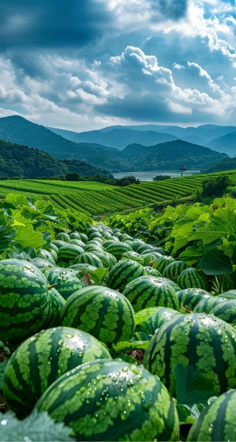 nền điện thoại dưa hấu