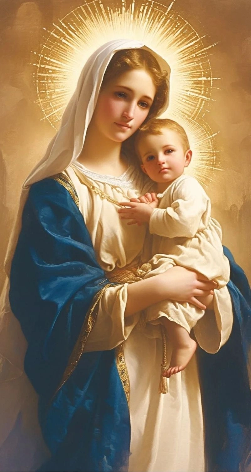 ảnh nền Đức Mẹ Maria đẹp