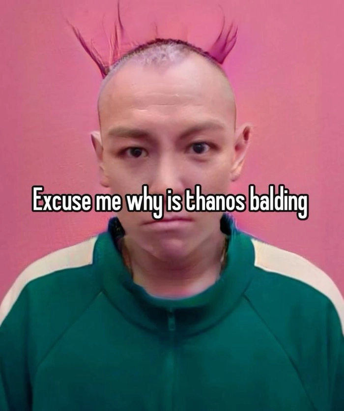 Squid Game meme độc đáo