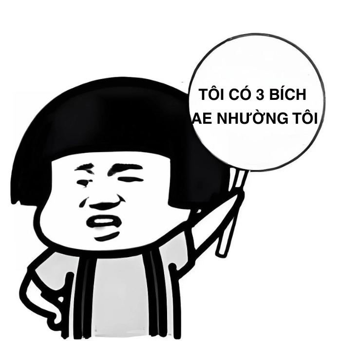 ảnh chế hài 3 bích meme