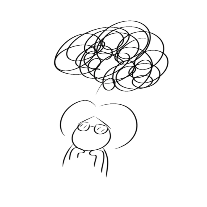 ảnh chế meme overthinking