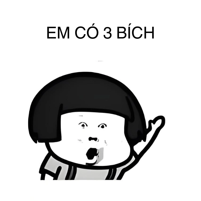 ảnh meme 3 bích bựa