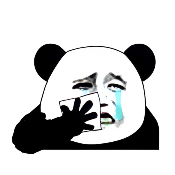 ảnh meme khóc gấu trúc