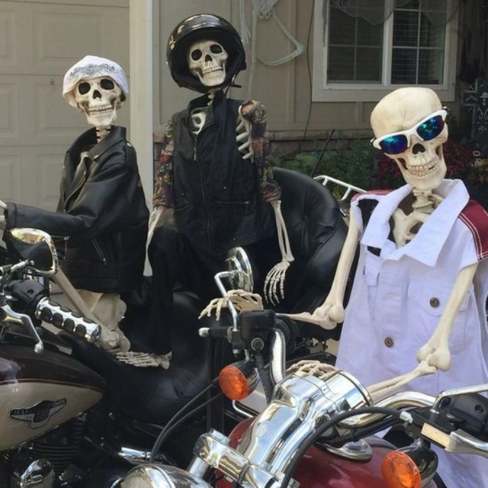 ảnh ngầu meme skeleton