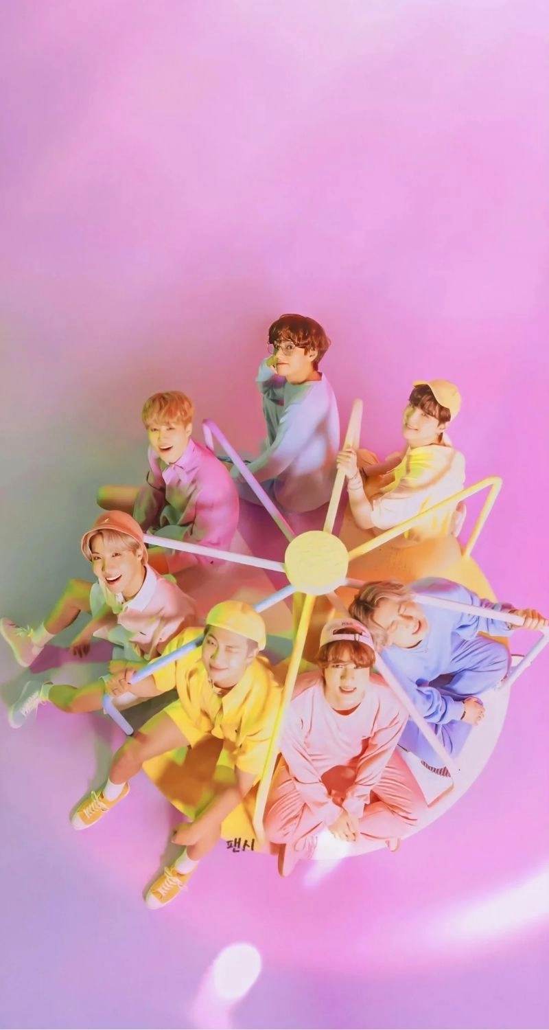 Hình nền BTS chibi cực yêu