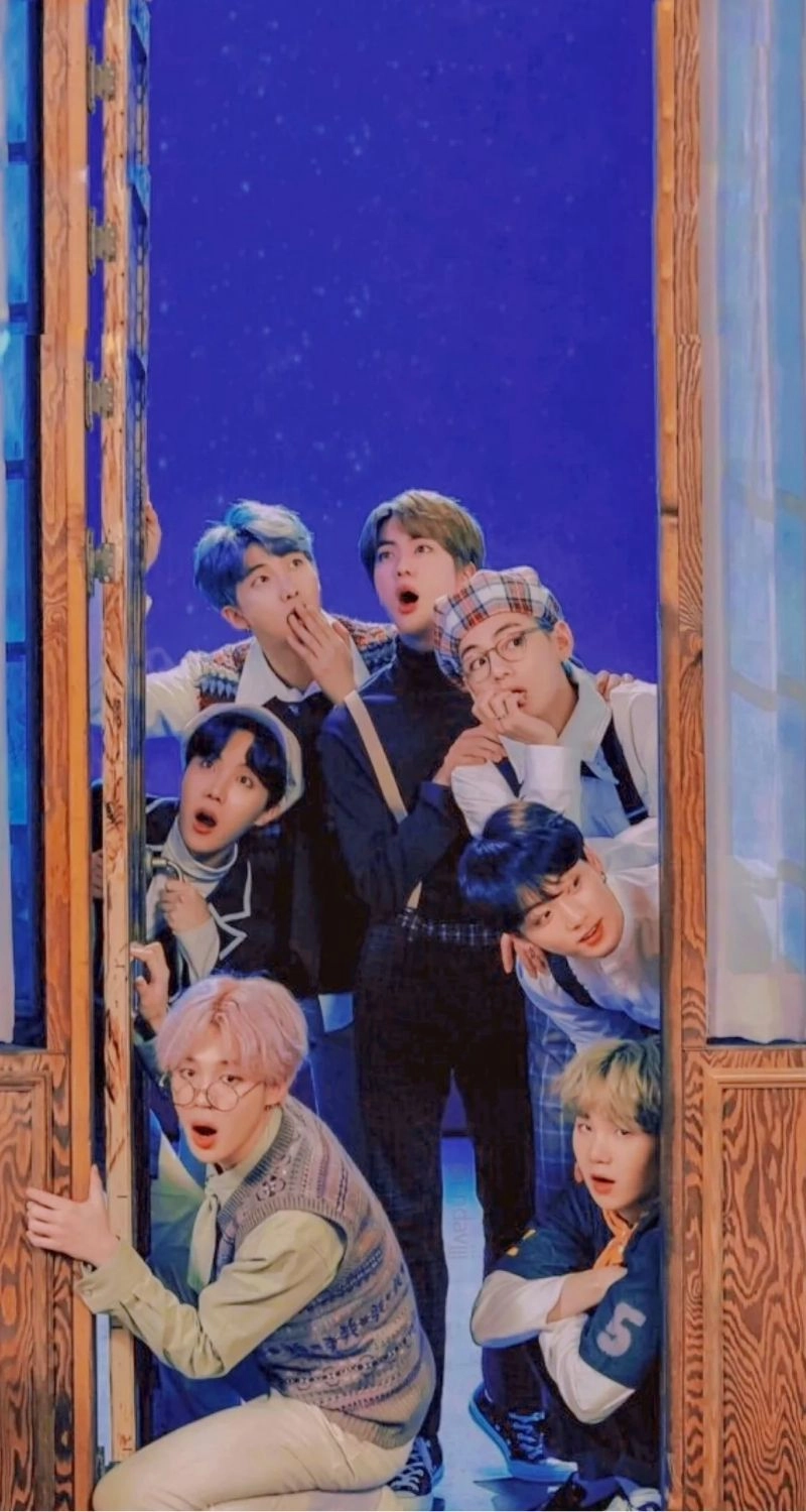 Hình nền điện thoại BTS cute