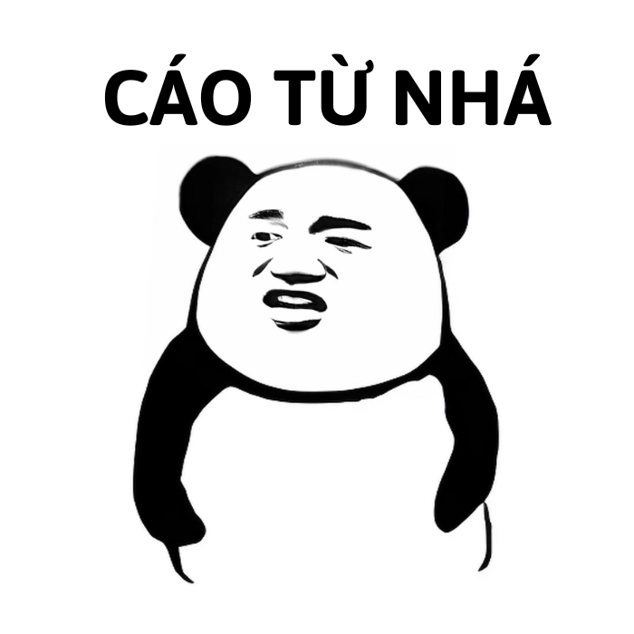 cáo từ nhá meme