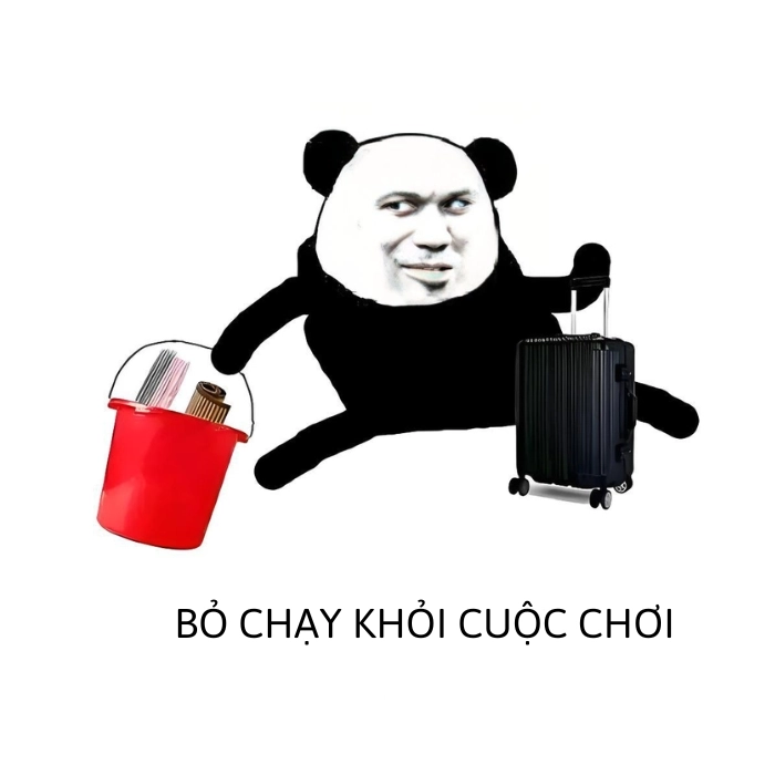 gấu trúc chạy meme