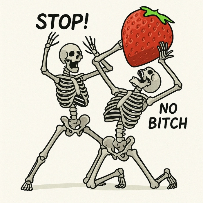 hình ảnh skeleton meme chế