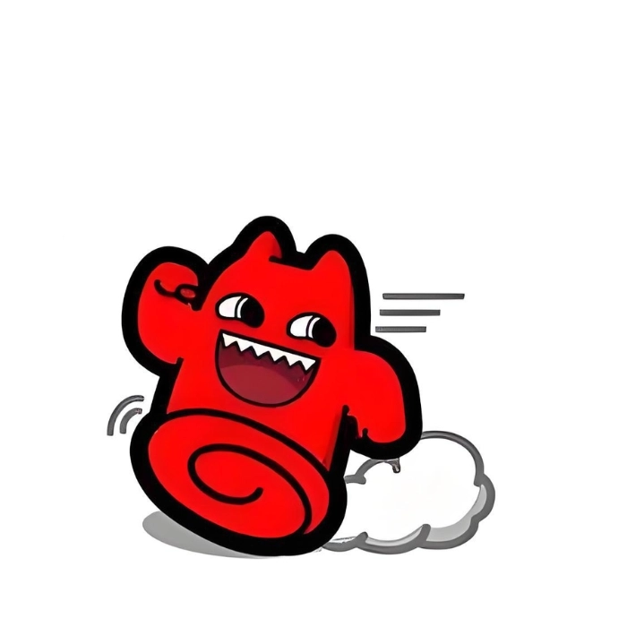 hình meme run cute
