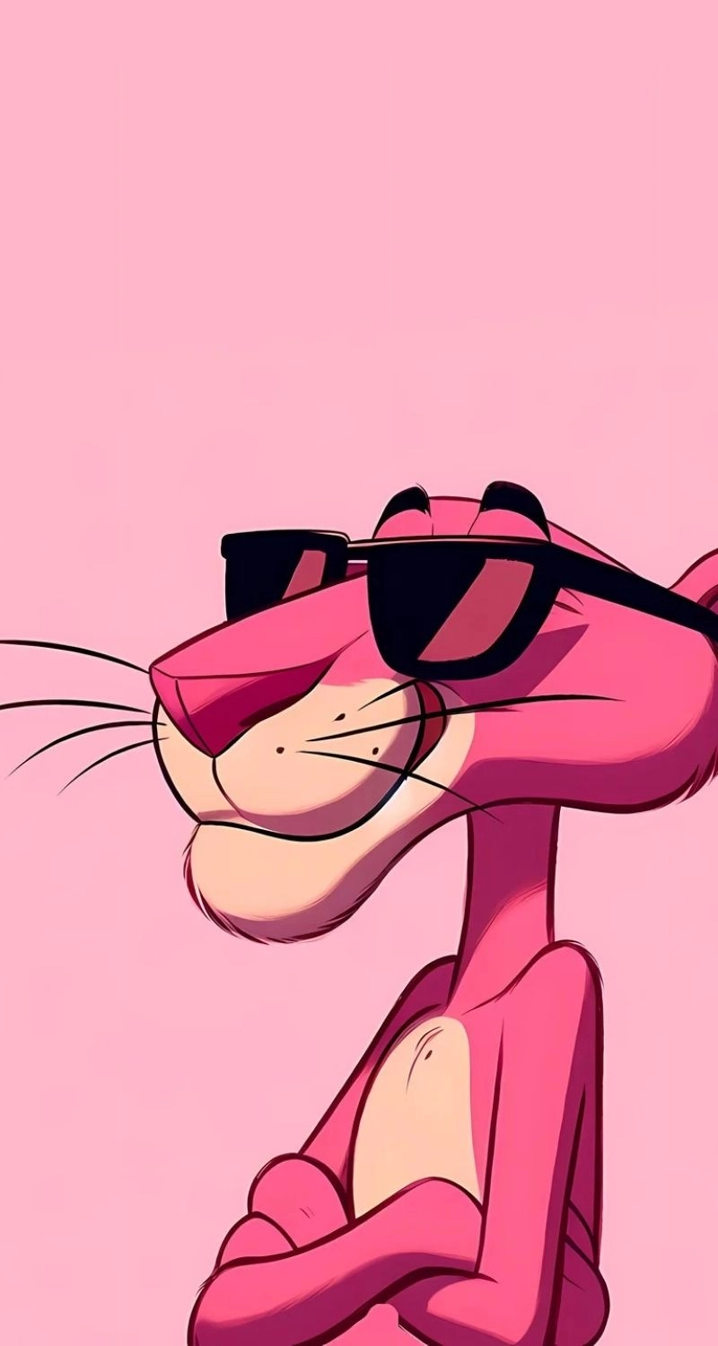 Pink Panther wallpaper cute 4K