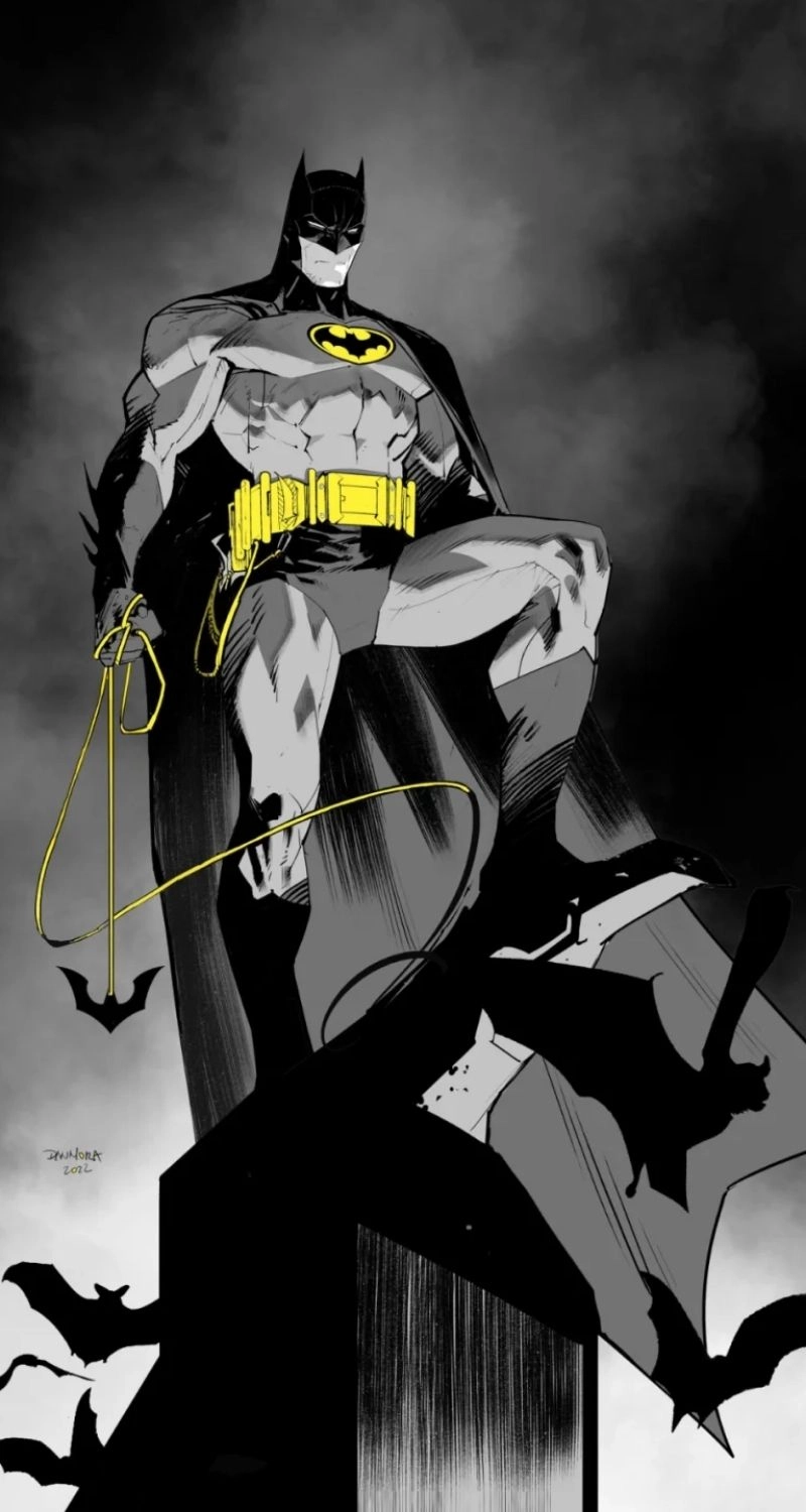 Background Batman đen huyền bí