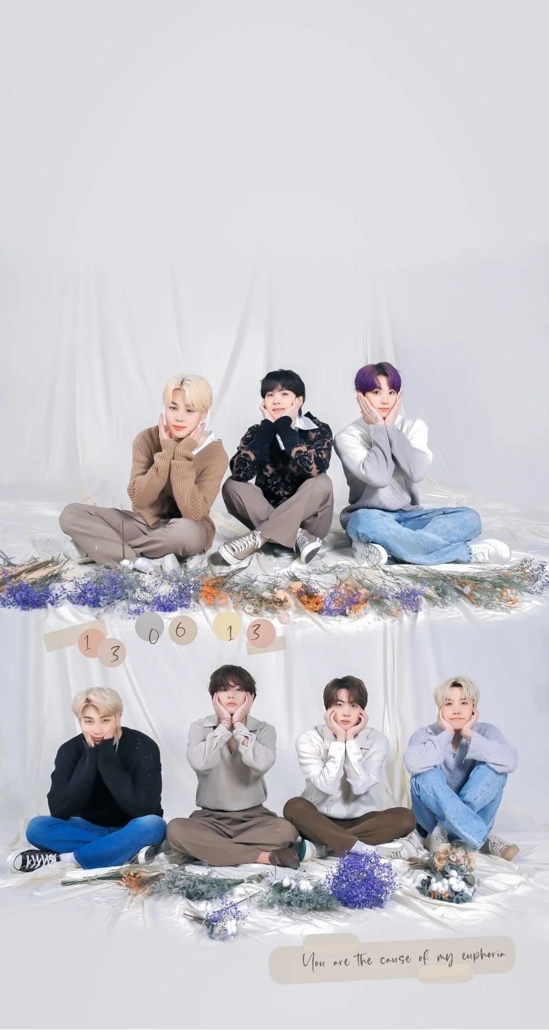 Wallpaper BTS full HD dễ thương