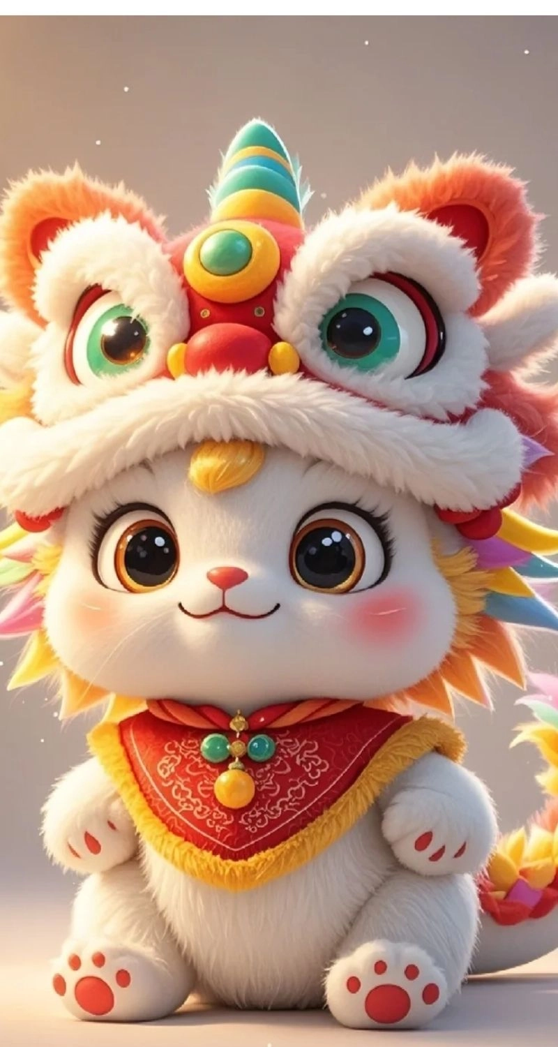 hình nền 12 con giáp 4d đáng yêu