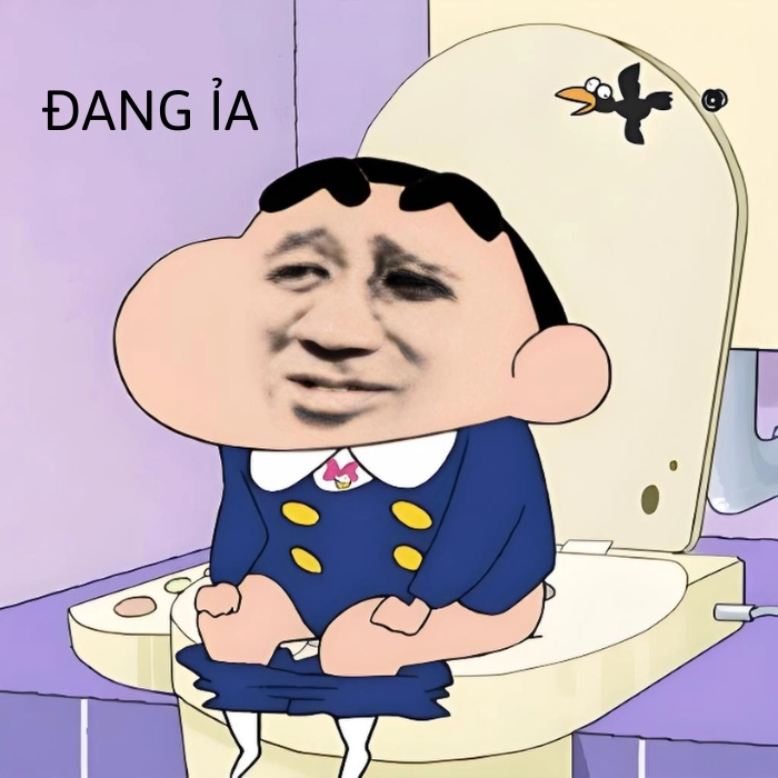 meme chế đi ỉa
