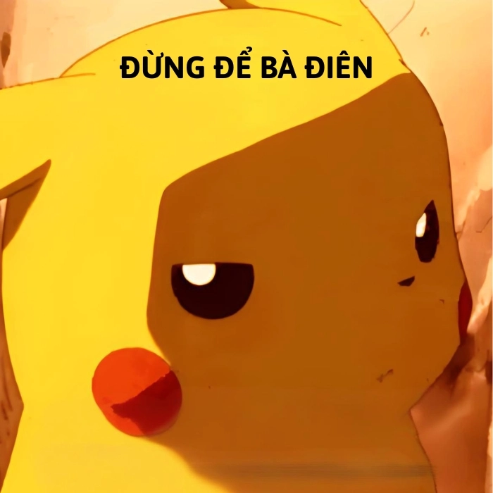 meme pikachu cau có