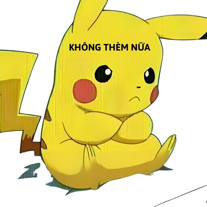 meme pikachu đáng yêu