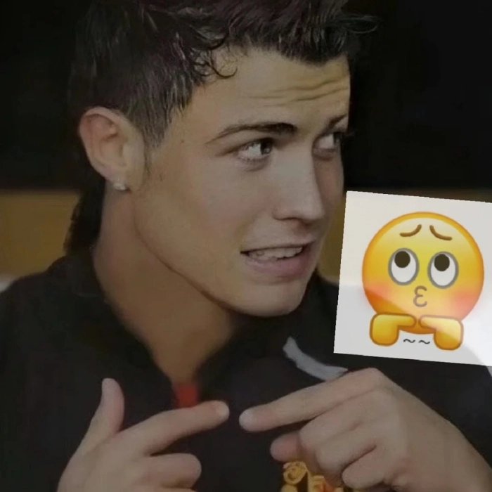 meme ronaldo cute