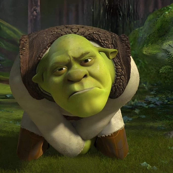 Meme shrek chằn tinh