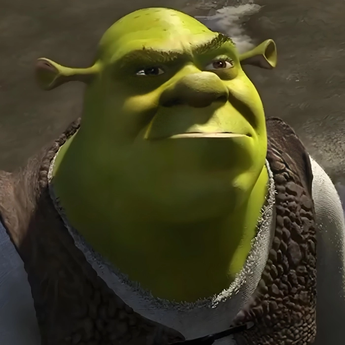 Shrek meme mood buồn