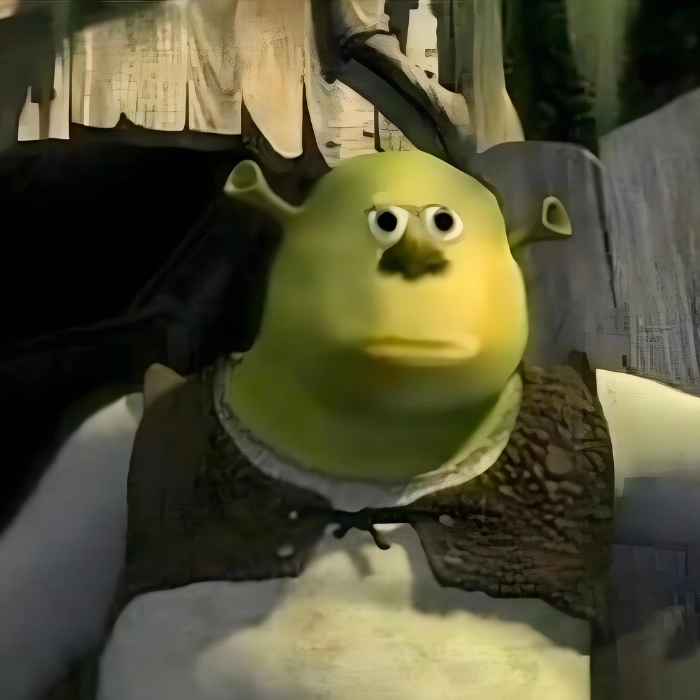 Meme shrek ấn tượng