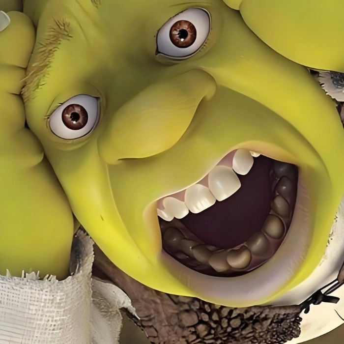 Meme shrek lầy lội