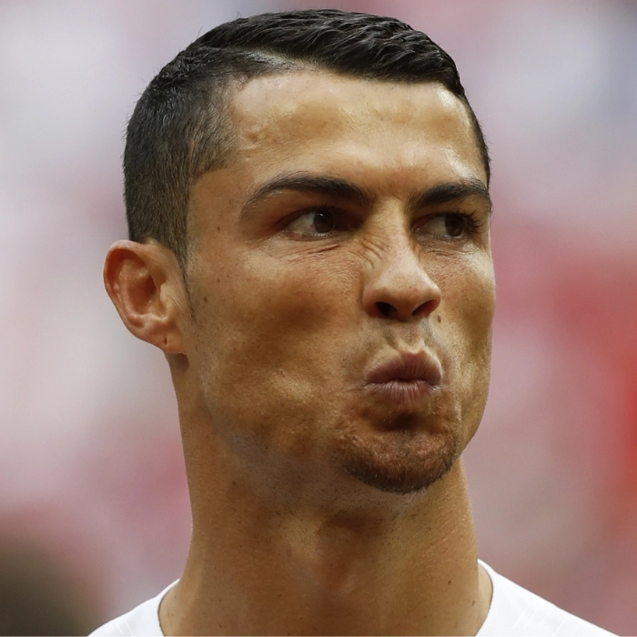 ronaldo meme chu mỏ