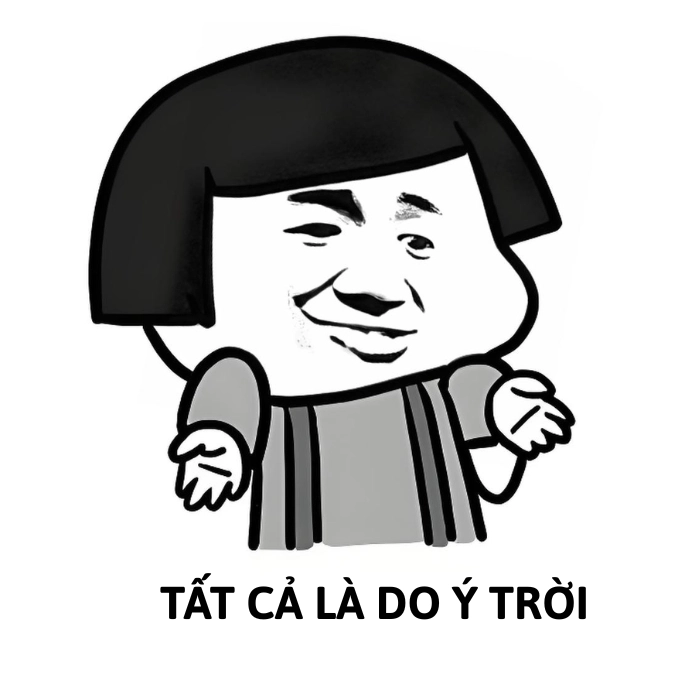 ý trời meme
