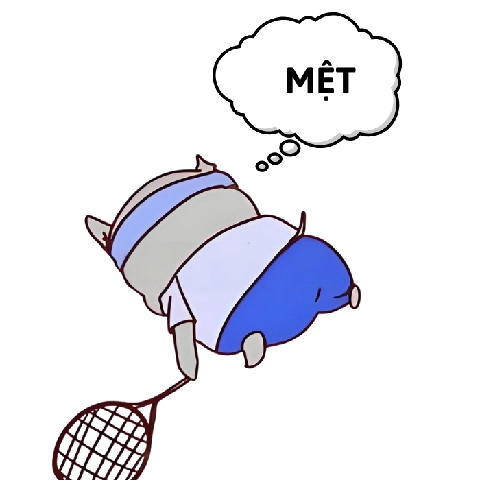 ảnh mệt meme