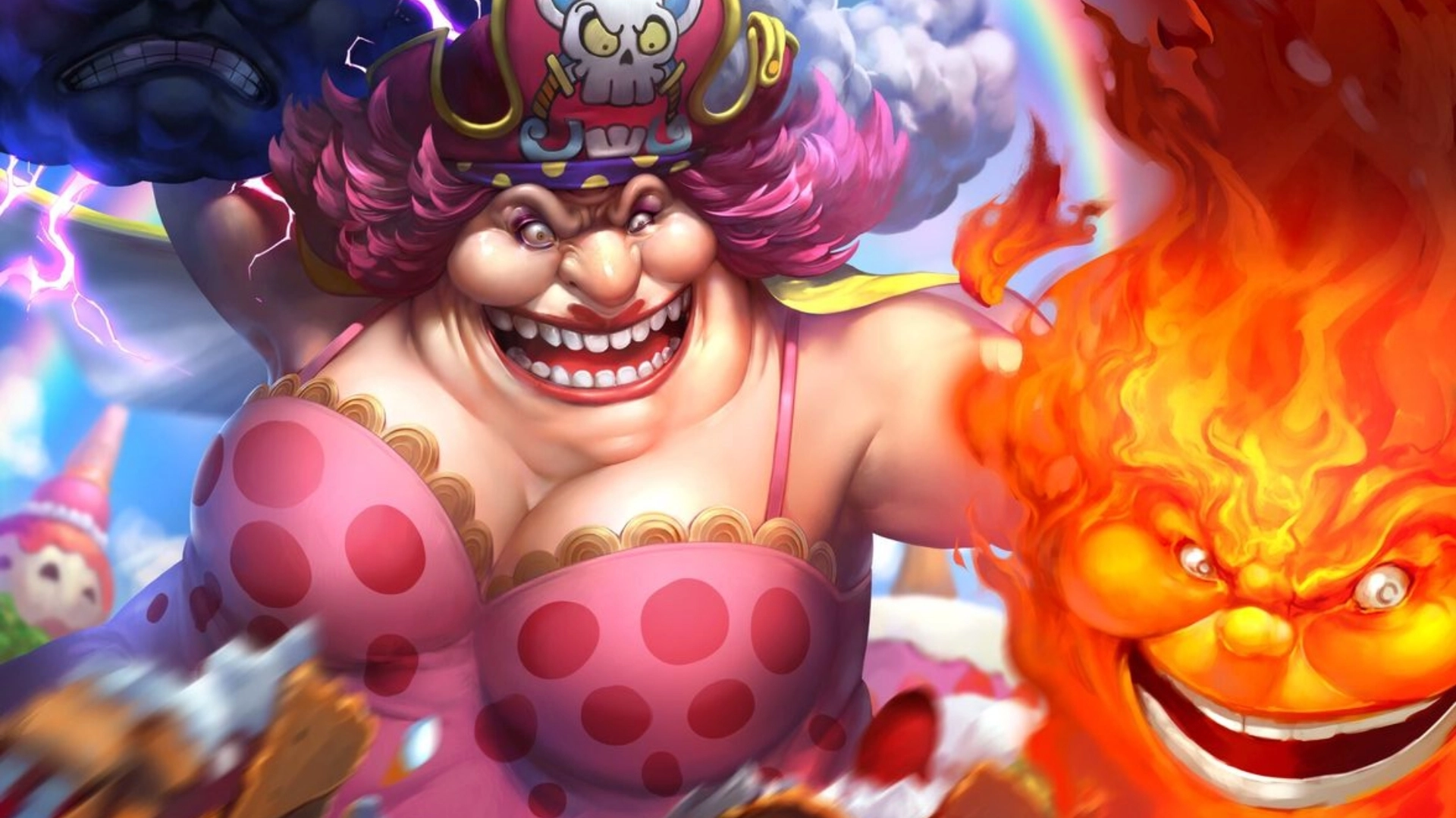 ảnh nền big mom 3d