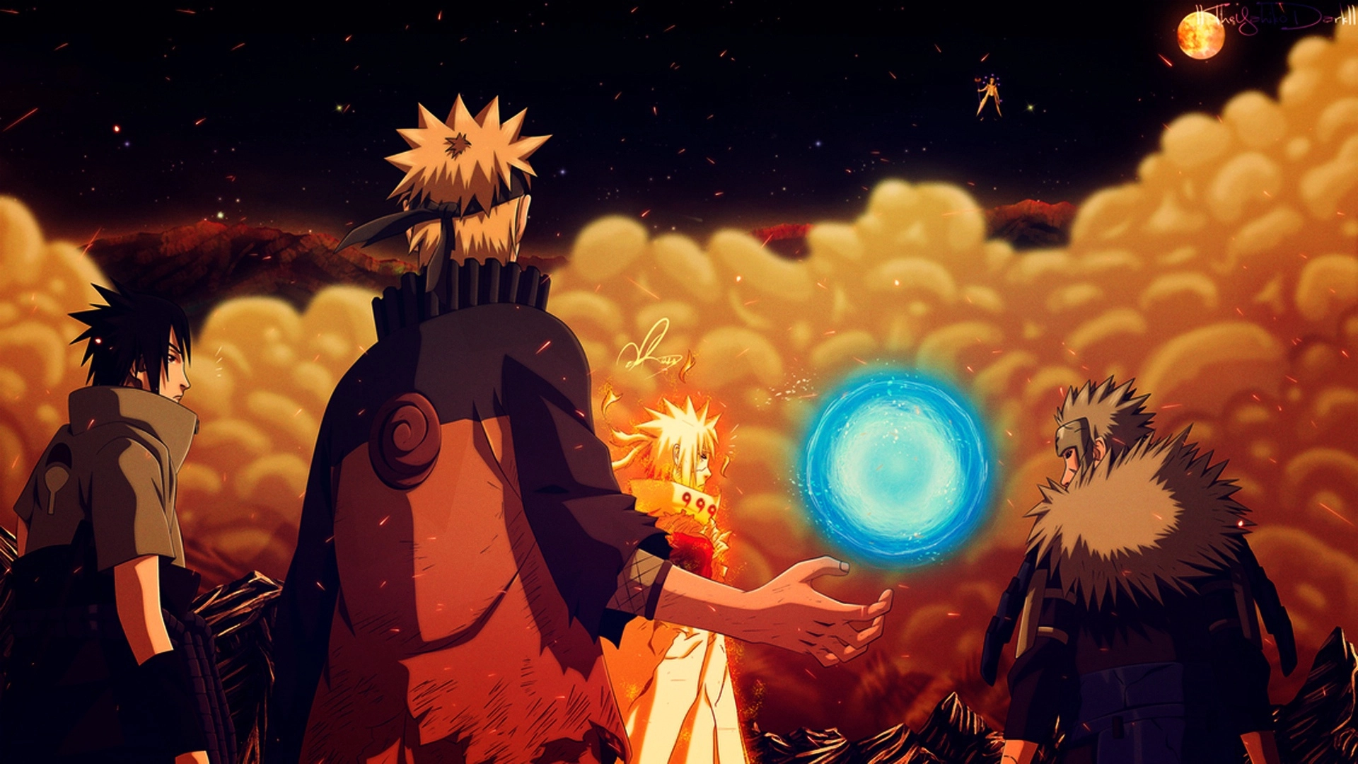 Hình nền máy tính Naruto 4K hd