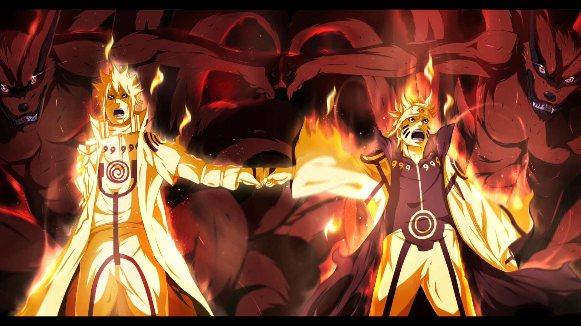 Hình nền Naruto Lục Đạo đầy quyền lực