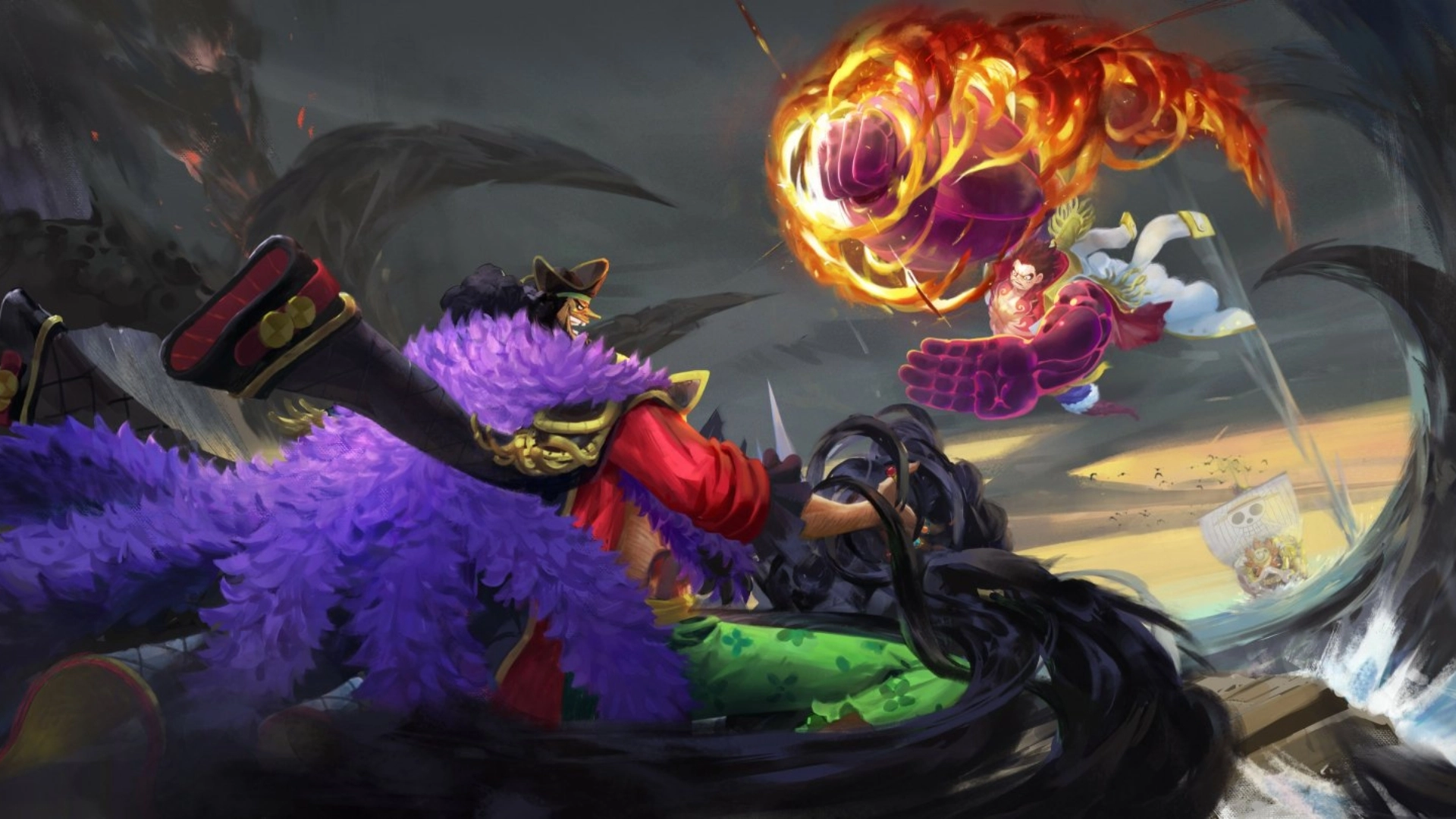Râu Đen One Piece đáng sợ