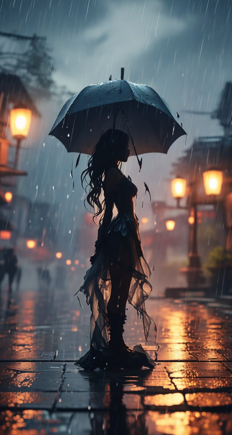 Ảnh anime buồn 4k sắc nét