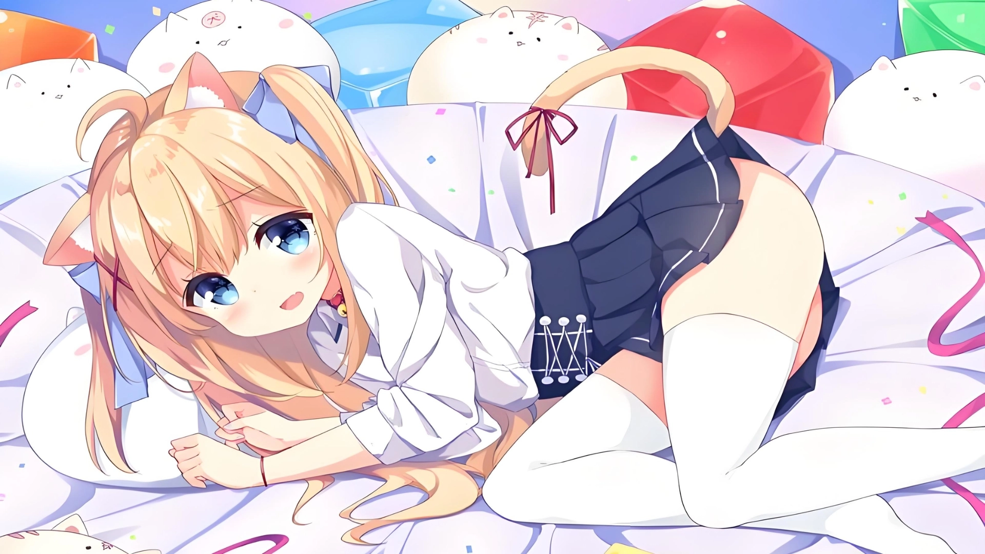 Hình nền anime 4k nữ ngọt ngào