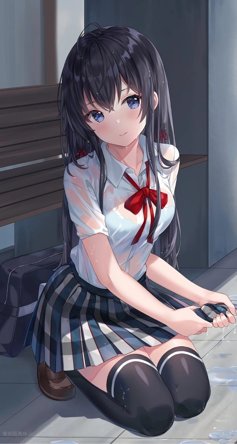 Ảnh nền gái anime sinh động