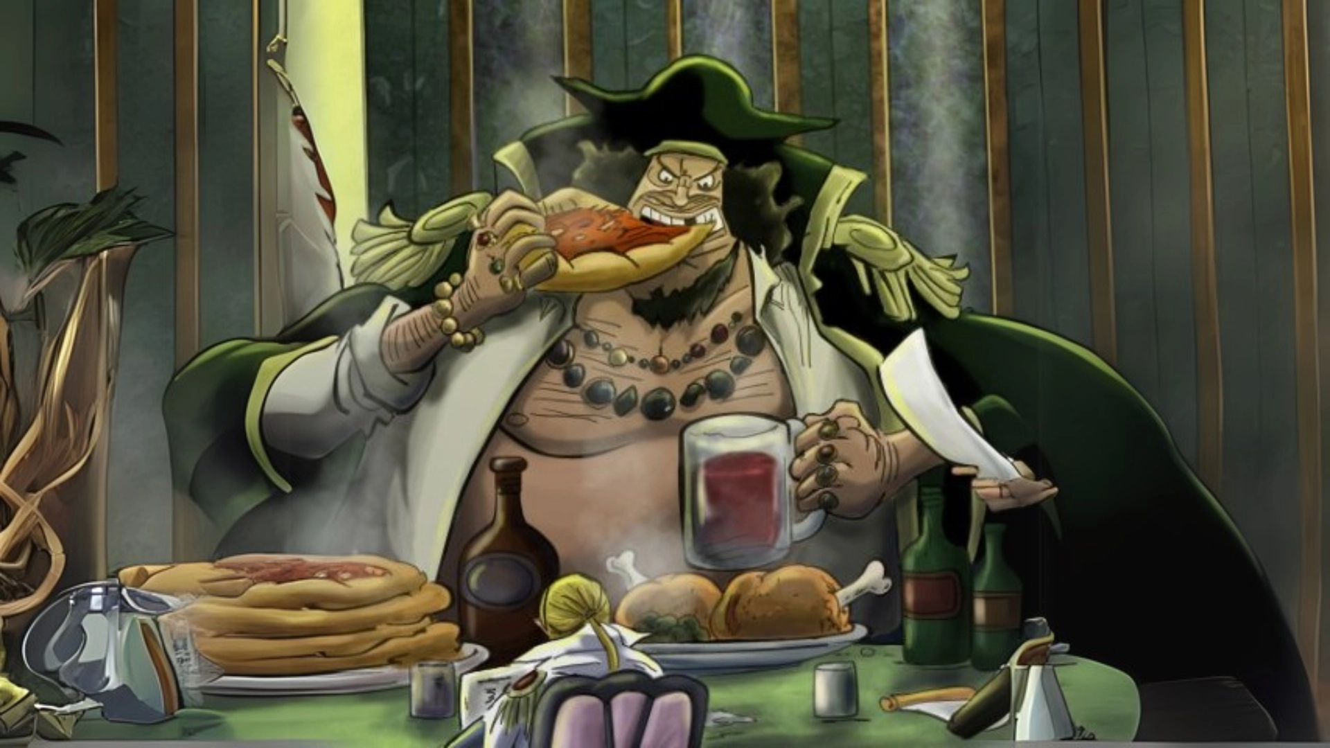 hình nền râu đen one piece đẹp nhất