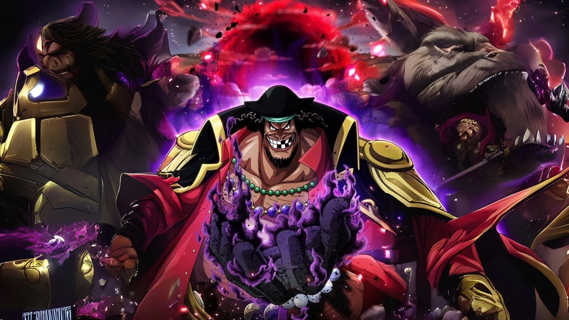 hình nền râu đen one piece siêu đẹp