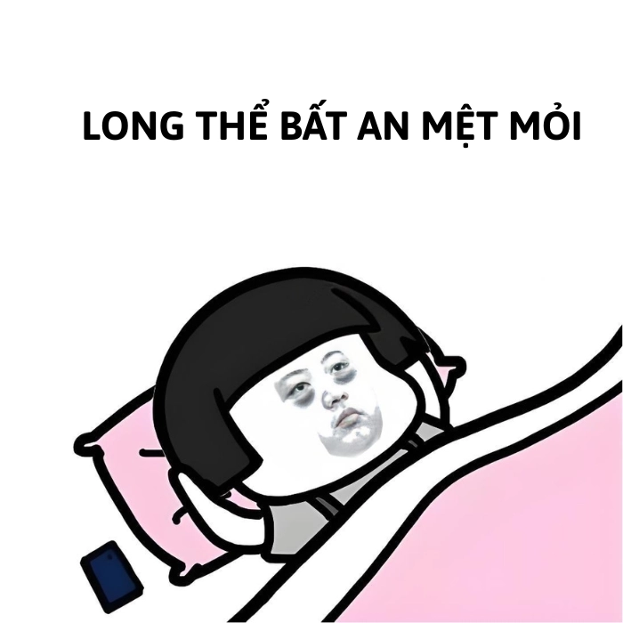 meme mệt